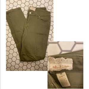 Altard State olive green pants
